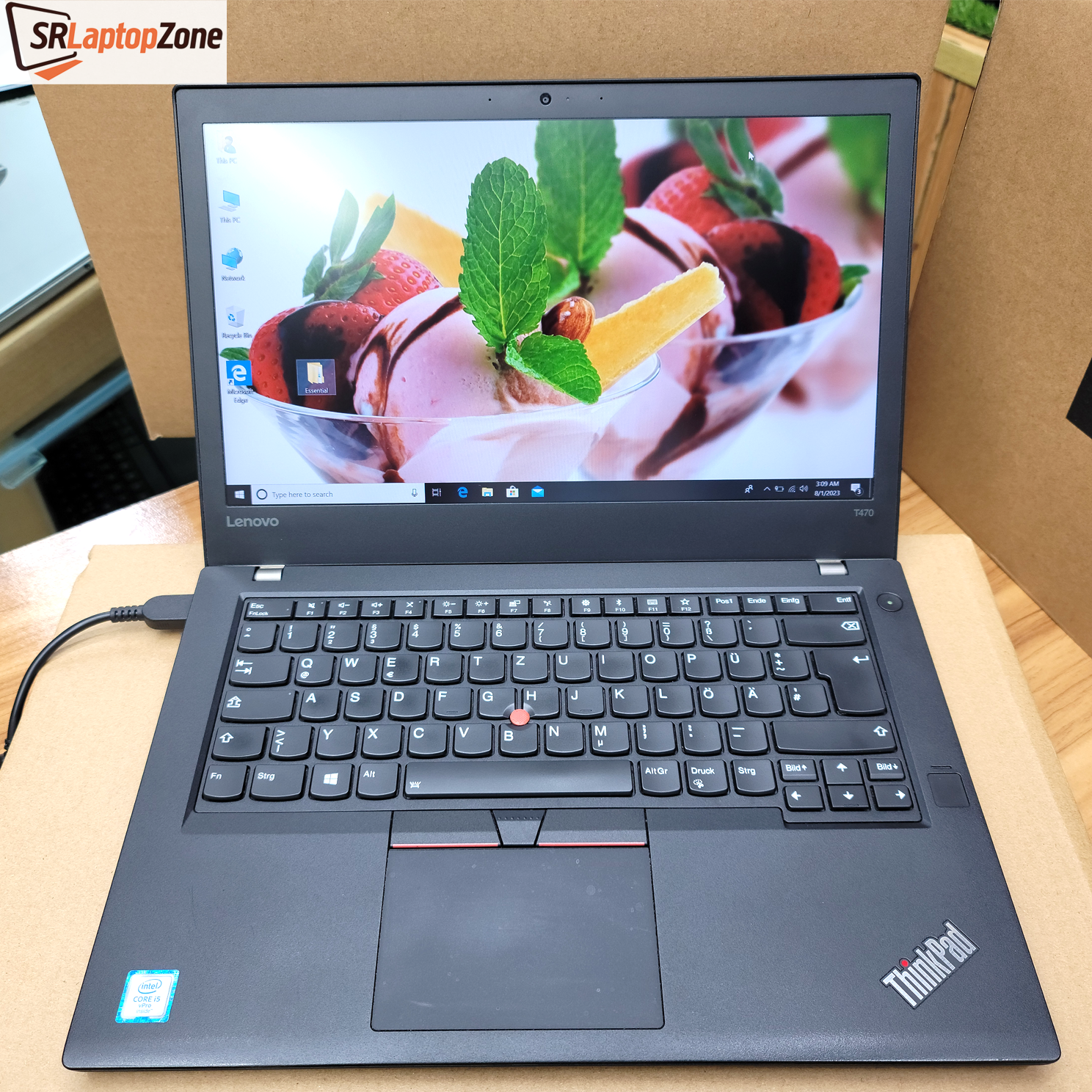 Lenovo Thinkpad T470 Core i5 6th Gen, Ram 8 Gb, SSD 256 Gb, Display 14" FHD Bussiness Class Laptop
